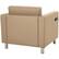Alt View 11. Office Star Products - Atlantic chair - Beige.