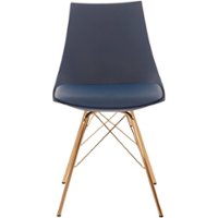 AveSix - Oakley Modern Chair - Navy/Gold - Front_Zoom