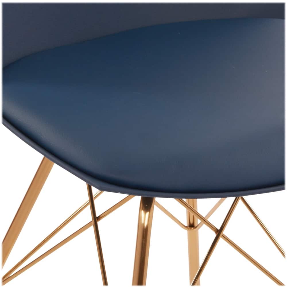 Alt View Zoom 12. OSP Home Furnishings - Oakley Chair - Navy/Gold.