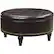 Front. OSP Home Furnishings - Augusta Mid-Century Bonded Leather Ottoman With Inner Storage - Espresso.