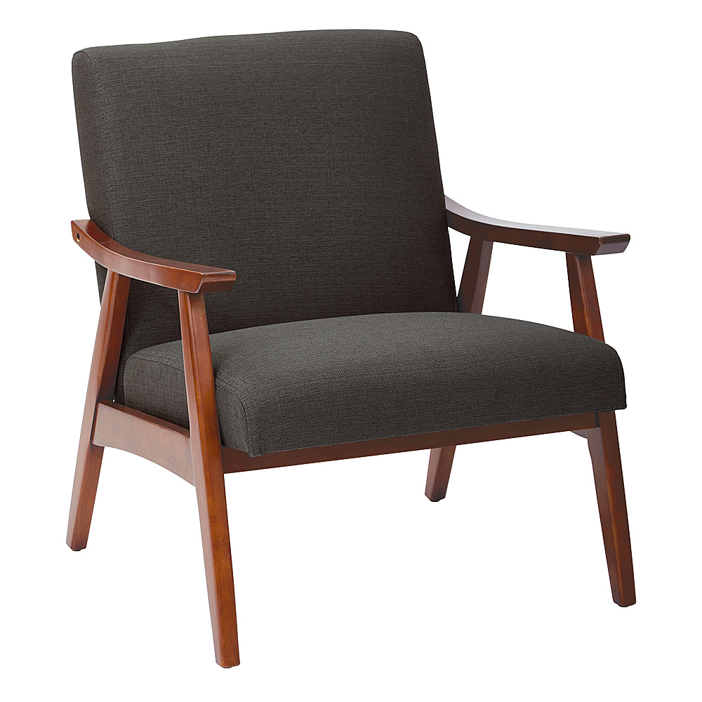 Angle View: OSP Designs - Hastings Tuscan Armchair - Brown