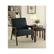 Alt View 13. OSP Home Furnishings - Davis Mid-Century Fabric Armchair - Klein Charcoal.
