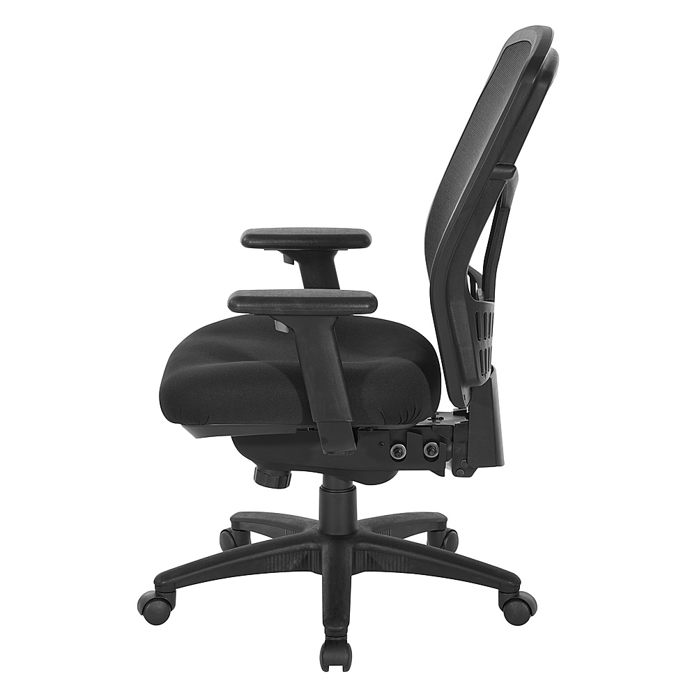 Left View: Pro-line II - ProGrid  High Back Managers Chair - Black