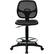 Front. WorkSmart - DC Series Vinyl Drafting Chair - Black.