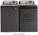Alt View Zoom 16. GE - 4.6 Cu. Ft. High-Efficiency Top Load Washer with FlexDispense - Diamond Gray.
