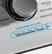Alt View 17. GE - 4.6 Cu. Ft. High-Efficiency Top Load Washer with FlexDispense - Diamond Gray.