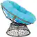 Alt View Zoom 12. OSP Home Furnishings - Papasan Chair - Blue.