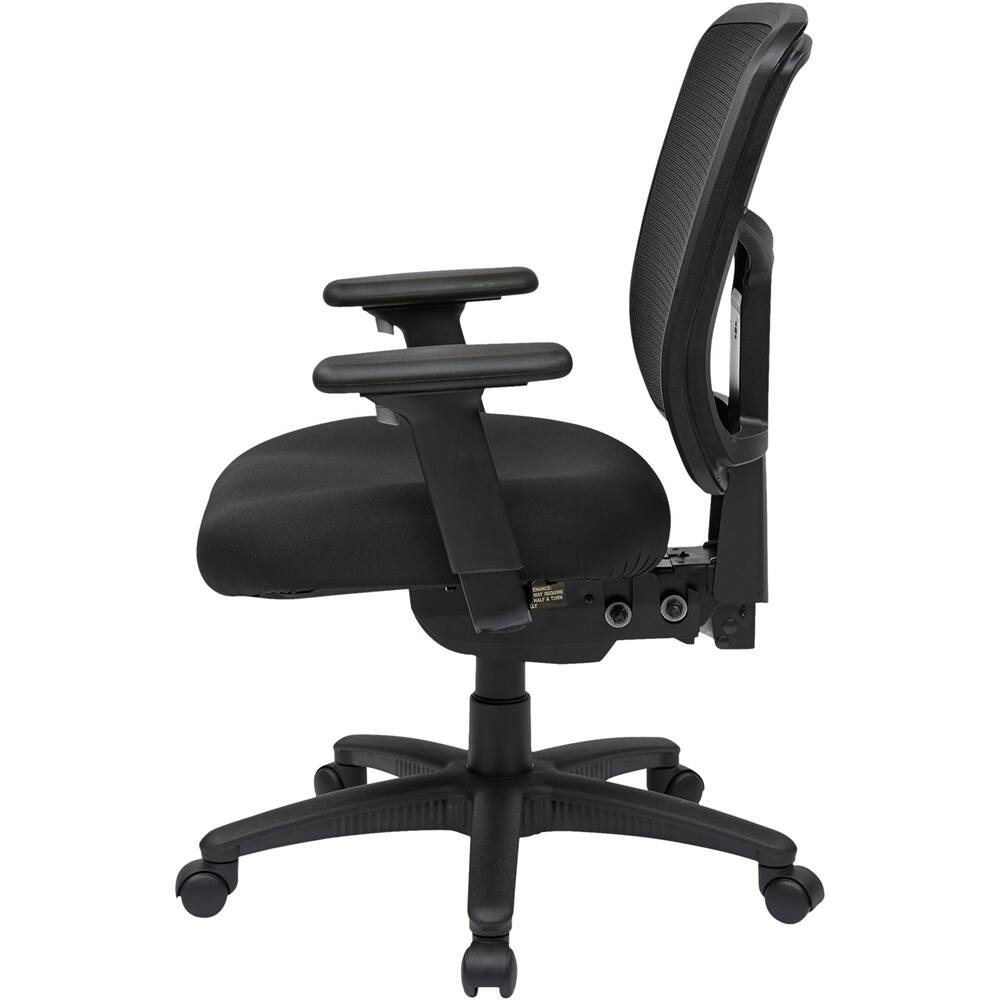 Angle. Pro-line II - ProGrid Series Molded Foam & Freeflex Office Chair - Black.