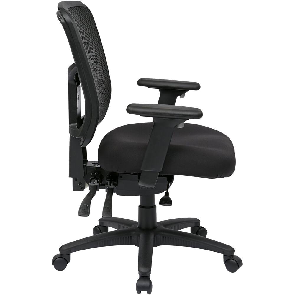Alt View 15. Pro-line II - ProGrid Series Molded Foam & Freeflex Office Chair - Black.