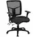 Left. CorLiving - ProGrid Series Molded Foam & Freeflex Office Chair - Black/Yellow.