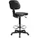 Alt View 11. WorkSmart - DC Series Vinyl & Molded Foam Drafting Chair - Black.