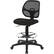 Alt View 11. WorkSmart - Baldwin 5-Pointed Star Faux Leather Office Chair - Black.