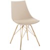 OSP Home Furnishings - Oakley Chair - Cream/Gold
