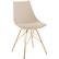 Left. OSP Home Furnishings - Oakley Chair - Cream/Gold.