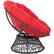 Alt View 12. OSP Home Furnishings - Papasan Chair - Red.