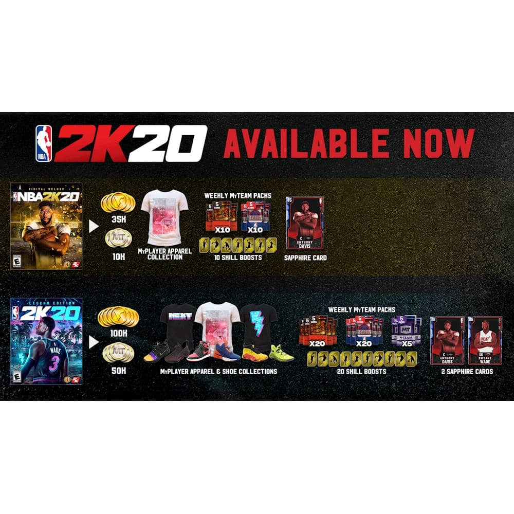 Nba 2k20 digital sales deluxe edition ps4