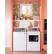 Alt View 22. GE - 7.4 Cu. Ft. 13-Cycle Gas Dryer with Steam - White on White/Silver Backsplash.