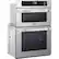 Angle. LG - STUDIO 30" Smart Built-In Electric Convection Combination Wall Oven with Microwave and Infrared Heating - Stainless steel.