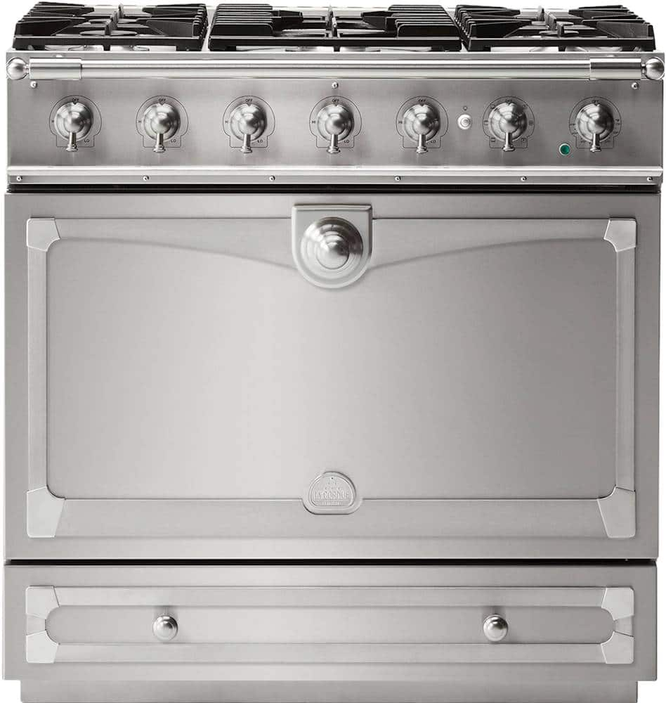 Best Buy: La Cornue 3.8 Cu. Ft. Freestanding Dual Fuel Convection Range ...