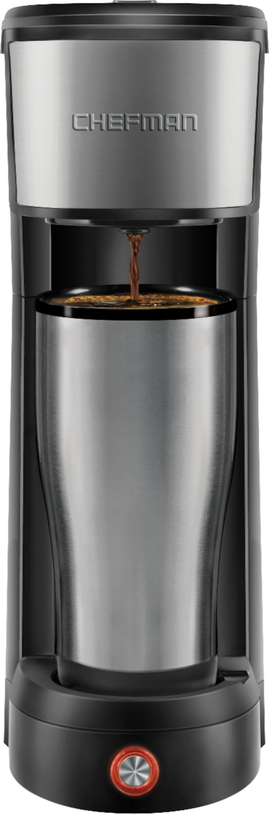 Best Buy: CHEFMAN InstaCoffee Single Serve K-Cup Pod Coffee Maker