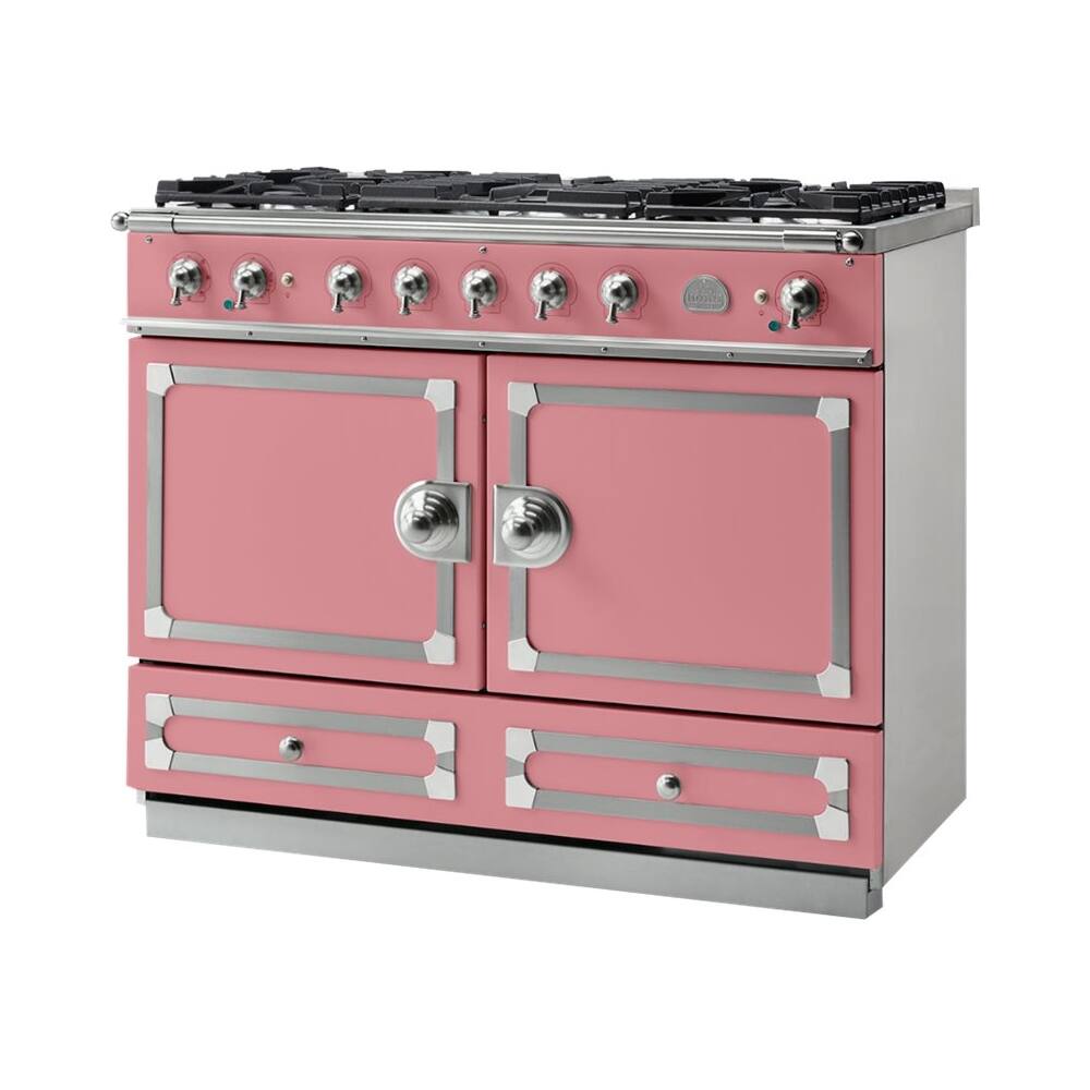 La Cornue - Freestanding Double Oven Dual Fuel Convection Range - Liberte With Stainless Steel Trim - Front_Zoom