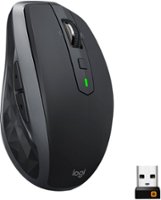 Logitech - MX Anywhere 2S Wireless Laser Mouse - Black - Front_Zoom