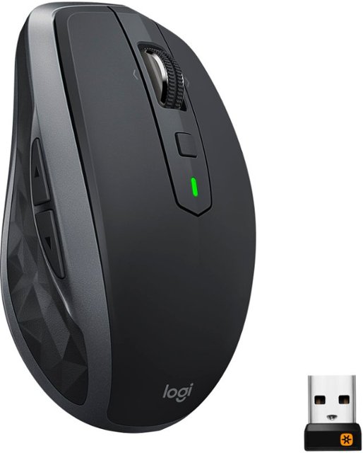 Logitech 2S Wireless Laser Mouse Black 910-005748 - Best Buy