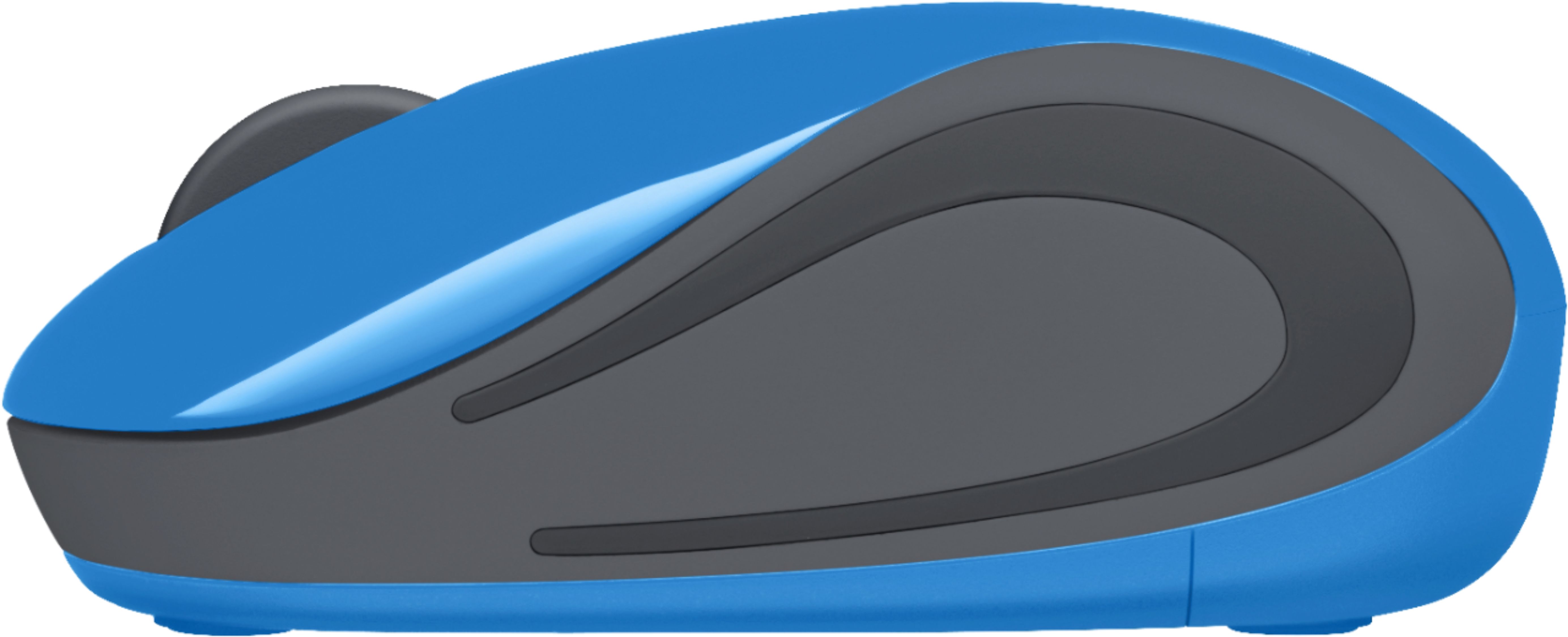 Best Buy: Logitech M187 Mini Wireless Optical Ambidextrous Mouse Blue-gray  910-002728