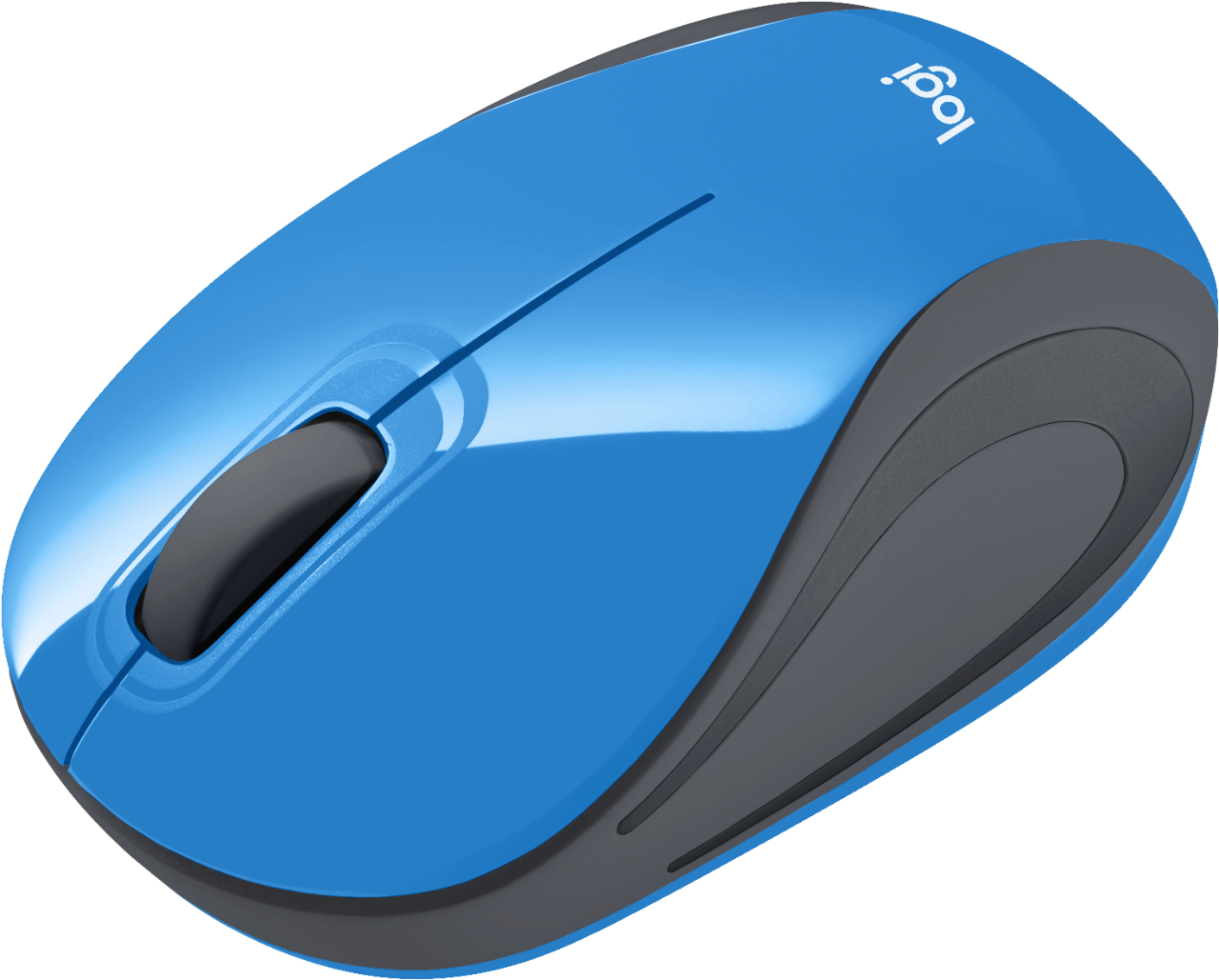 Conform brud tortur Best Buy: Logitech M187 Mini Wireless Optical Ambidextrous Mouse Blue-gray  910-002728