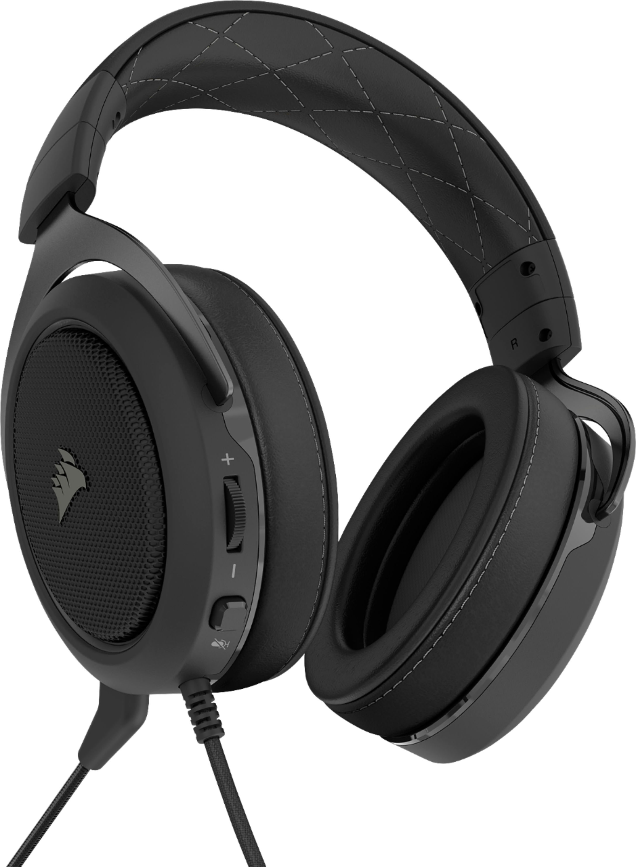 Armstrong bovenstaand een vuurtje stoken Best Buy: CORSAIR HS60 PRO SURROUND Wired Stereo Gaming Headset Carbon  CA-9011213-NA