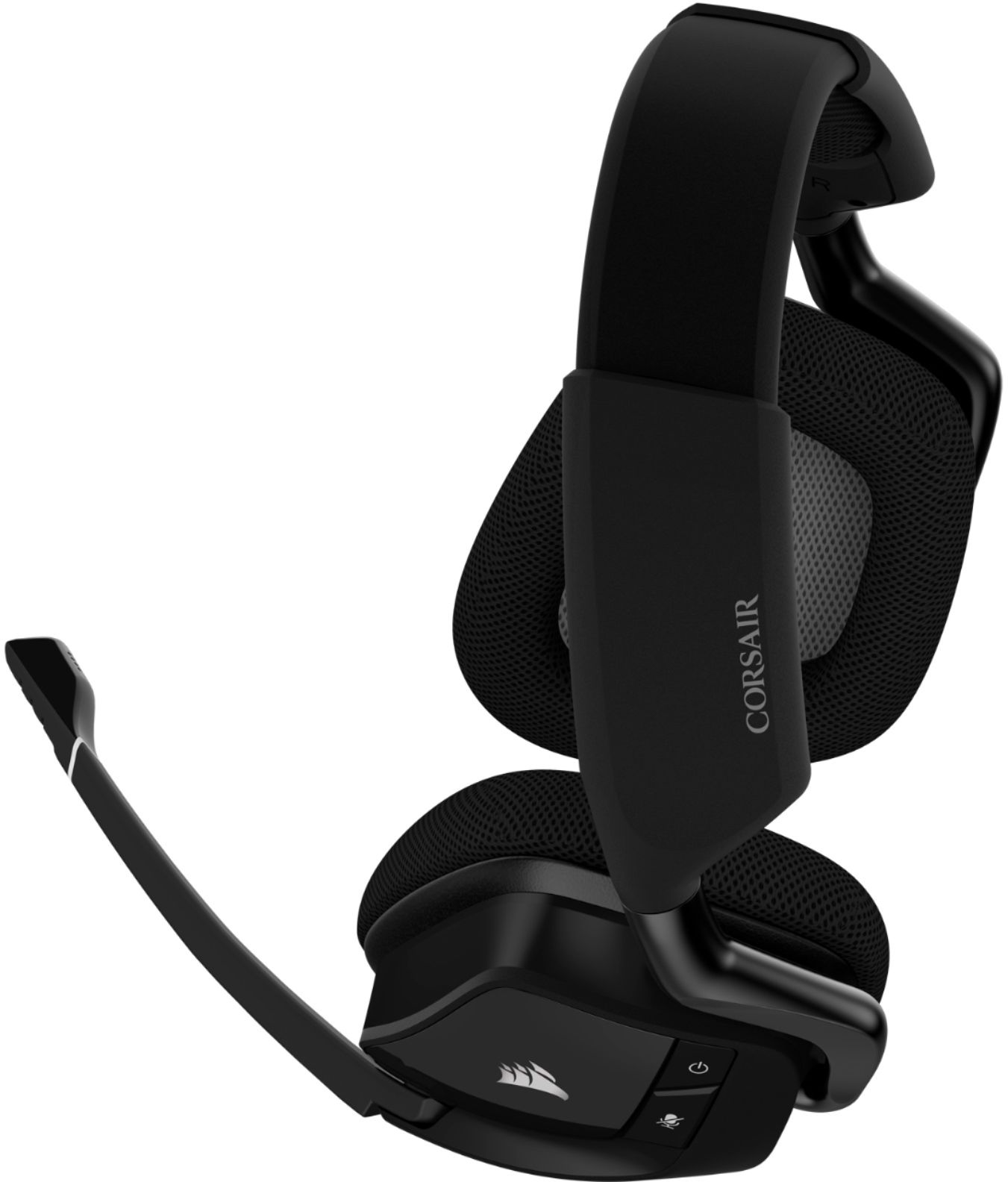 personeelszaken Junior ongerustheid CORSAIR VOID RGB ELITE Wireless 7.1 Surround Sound Gaming Headset for PC,  PS5, PS4 Carbon CA-9011201-NA - Best Buy