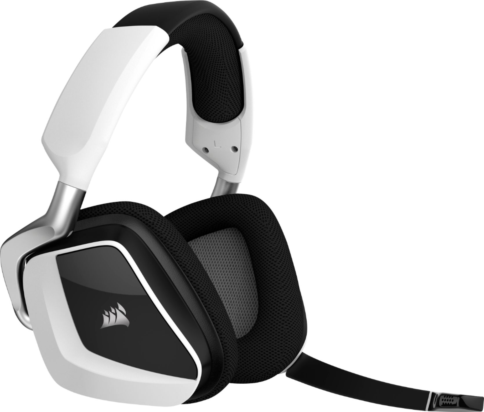 tofu Thanksgiving celle CORSAIR VOID RGB ELITE Wireless 7.1 Surround Sound Gaming Headset for PC,  PS5, PS4 White CA-9011202-NA - Best Buy