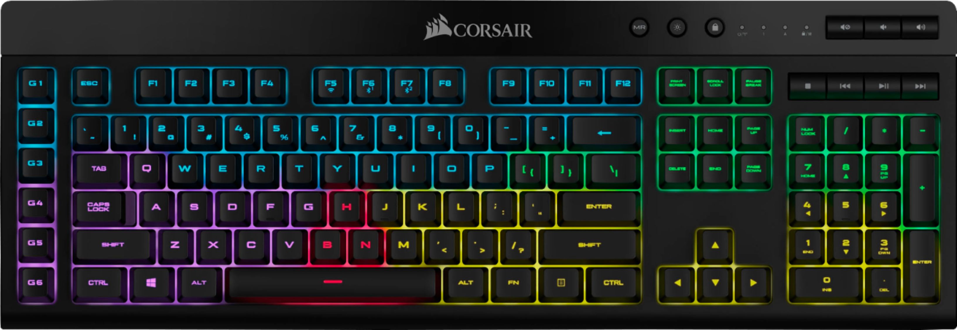 Teclado gamer Corsair K57 RGB WIRELESS