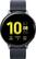Front. Samsung - Galaxy Watch Active2 Smartwatch 44mm Aluminum - Aqua Black.