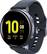 Left. Samsung - Galaxy Watch Active2 Smartwatch 44mm Aluminum - Aqua Black.