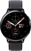 Samsung - Galaxy Watch Active2 Smartwatch 44mm Stainless Steel LTE (Unlocked) - Black - Front_Zoom