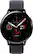 Front. Samsung - Galaxy Watch Active2 Smartwatch 44mm Stainless Steel LTE (Unlocked) - Black.