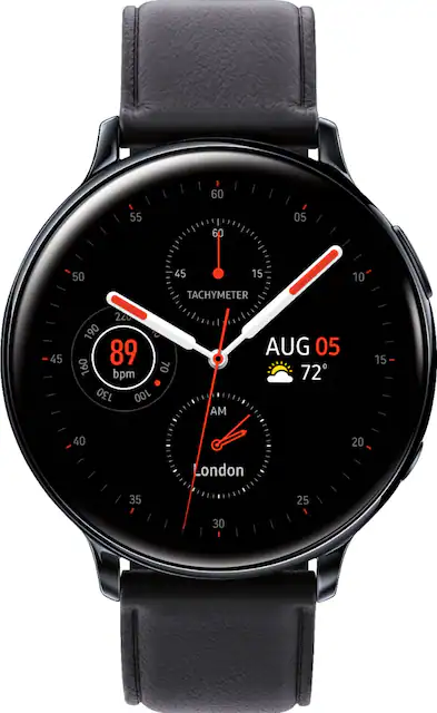 Smartwatch samsung galaxy watch active black sale