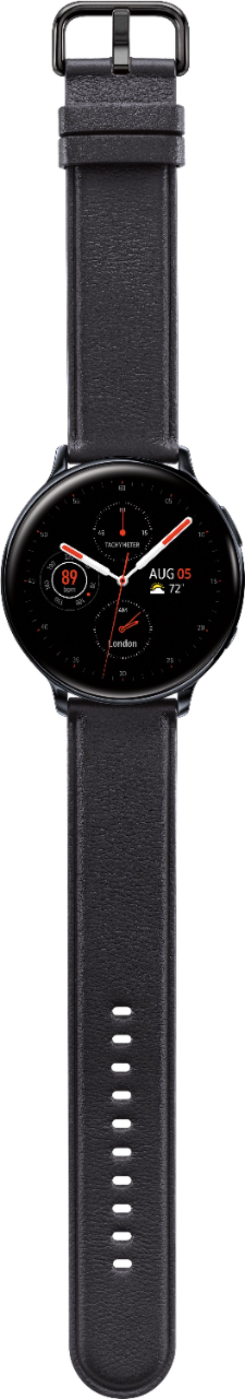 Samsung SM-R820NZKAXAR Galaxy Watch Active2 44mm (Black) - (Renewed)