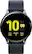 Front. Samsung - Galaxy Watch Active2 Smartwatch 40mm Aluminum - Aqua Black.