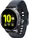 Left. Samsung - Galaxy Watch Active2 Smartwatch 40mm Aluminum - Aqua Black.