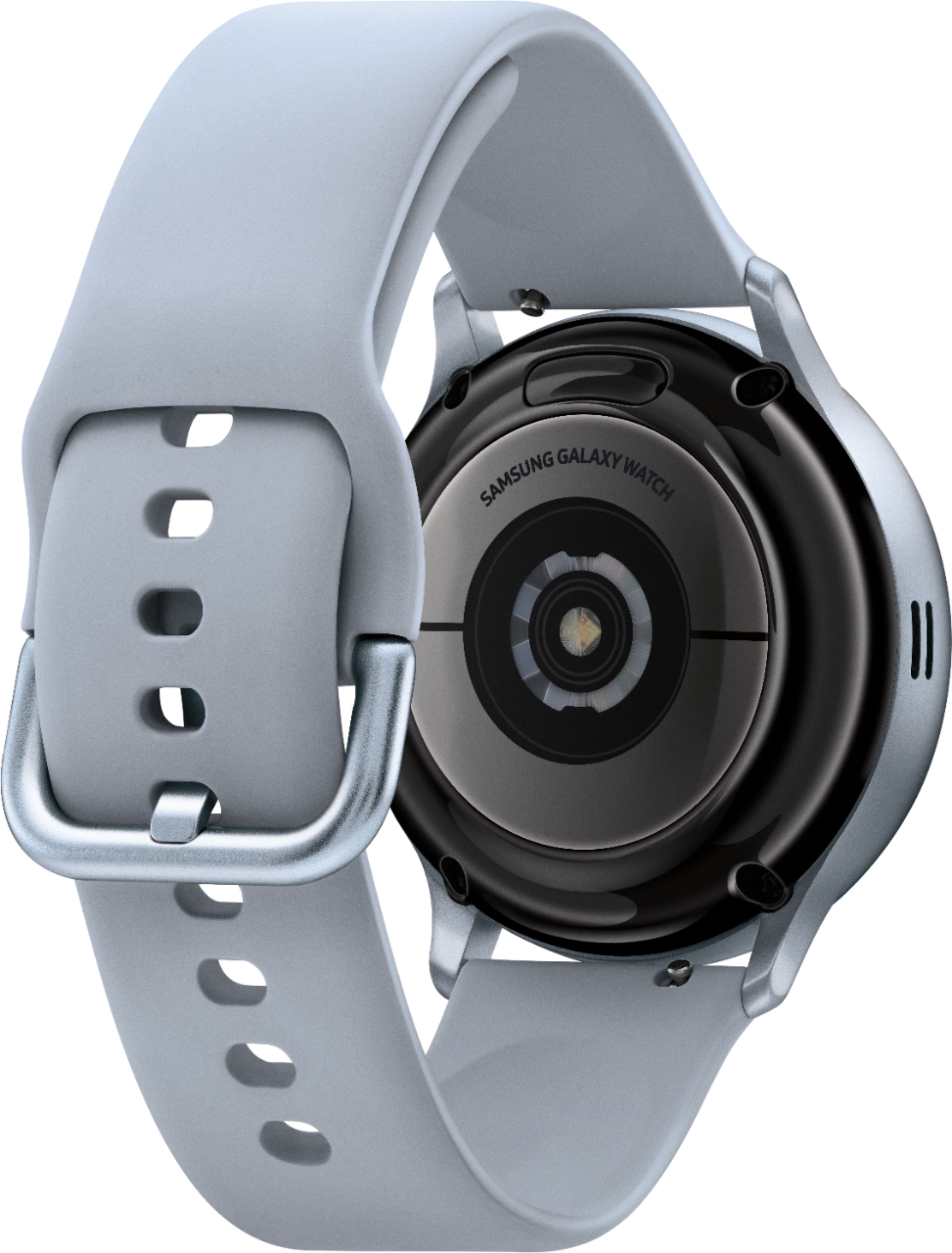 Alt View 14. Samsung - Galaxy Watch Active2 Smartwatch 40mm Aluminum - Cloud Silver.