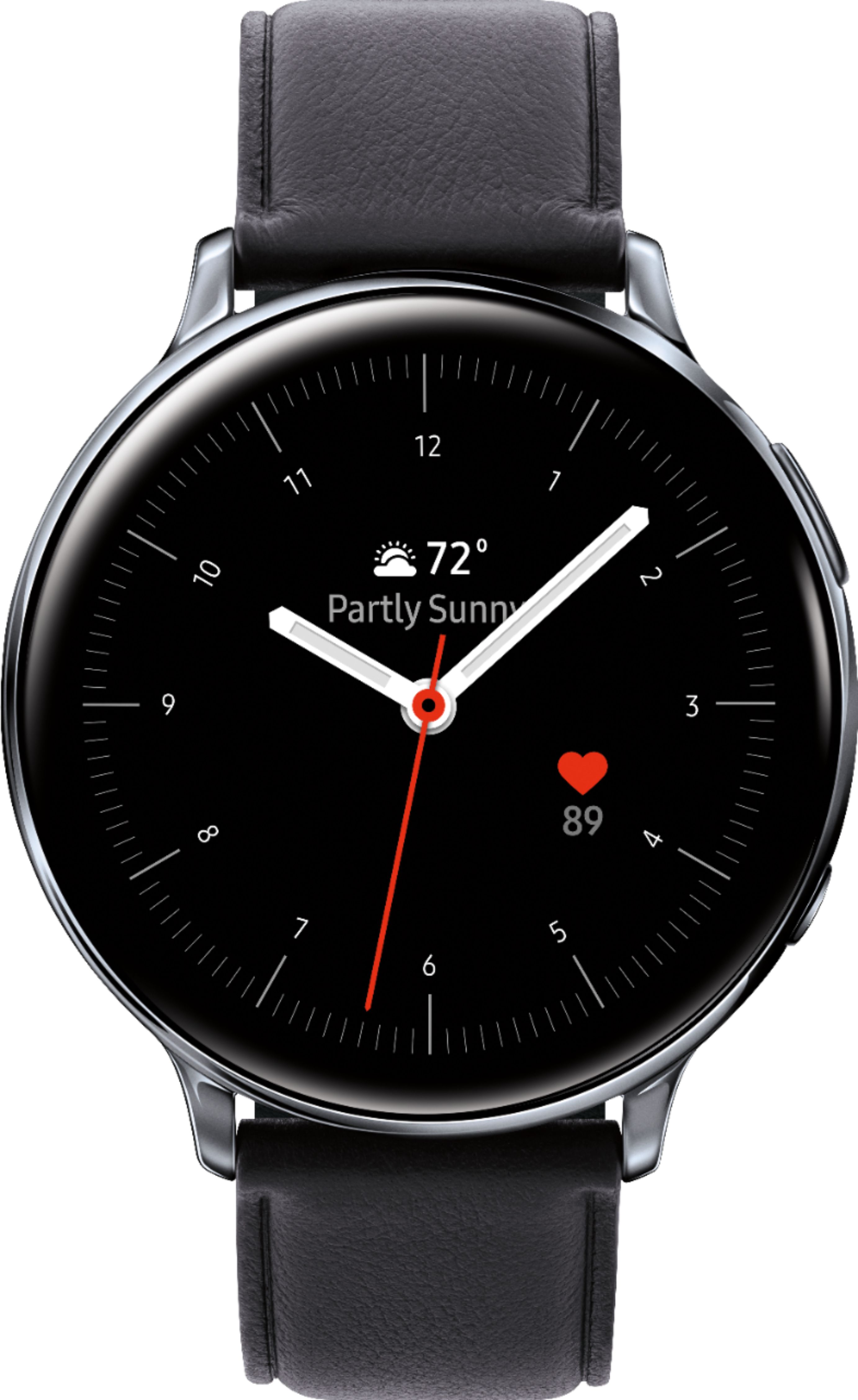 Samsung Galaxy Watch Active2 Smartwatch 44mm Stainless Steel LTE (Unlocked)  Silver SM-R825USSAXAR - Best Buy
