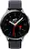 Front. Samsung - Galaxy Watch Active2 Smartwatch 44mm Stainless Steel LTE (Unlocked) - Silver.