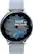 Front. Samsung - Galaxy Watch Active2 Smartwatch 44mm Aluminum - Cloud Silver.
