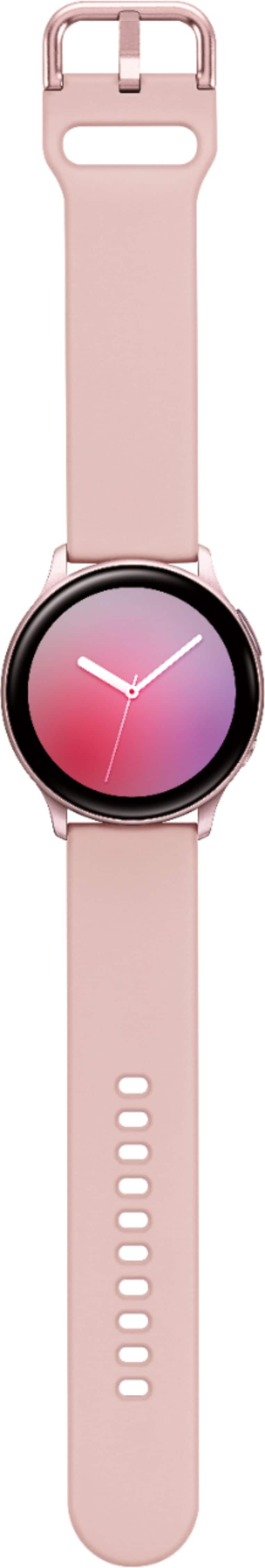 Alt View 11. Samsung - Galaxy Watch Active2 Smartwatch 40mm Aluminum - Pink Gold.