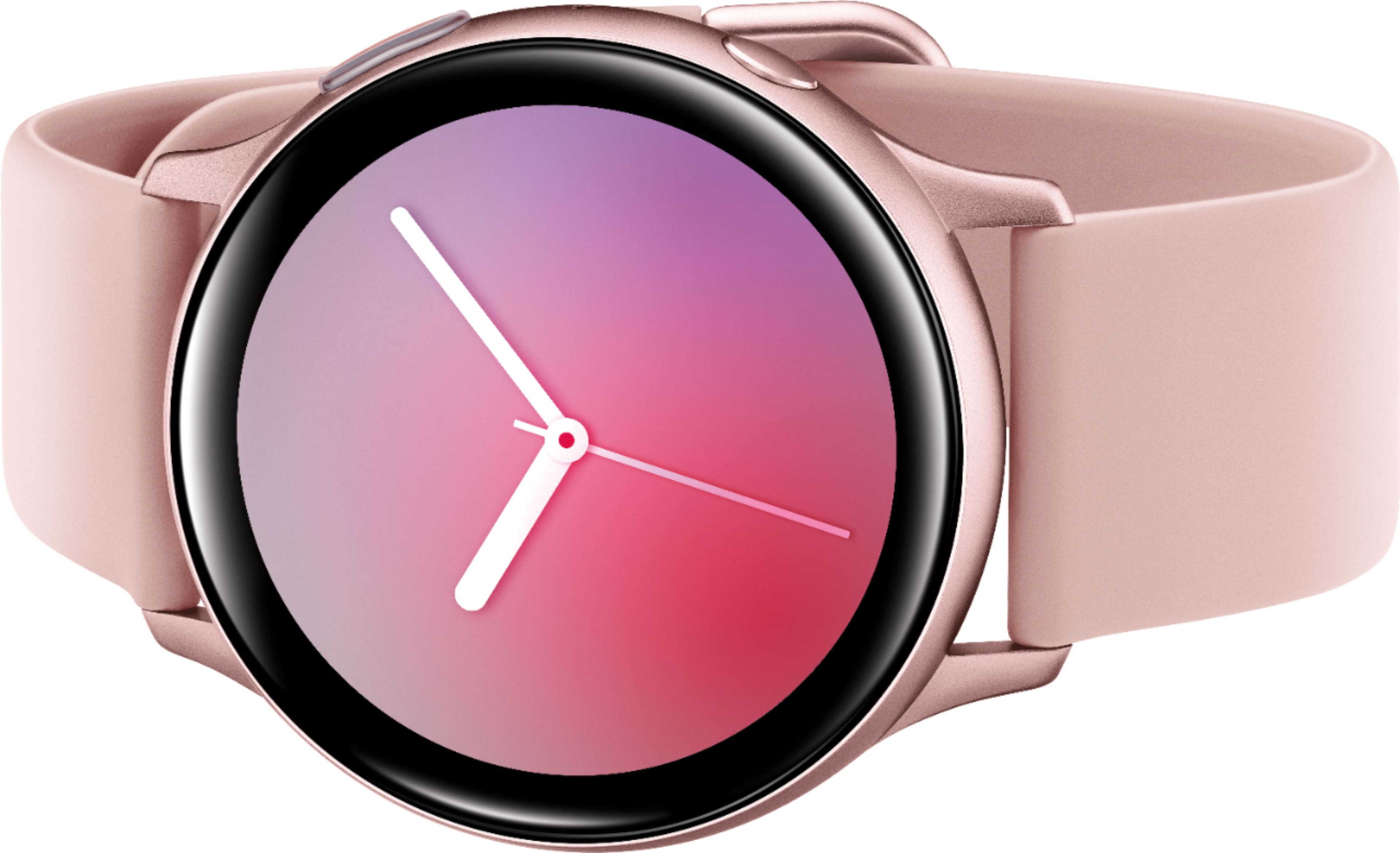 Alt View 13. Samsung - Galaxy Watch Active2 Smartwatch 40mm Aluminum - Pink Gold.