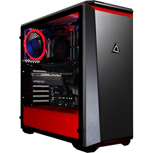 Rent to own CLX - SET Gaming Desktop - AMD Ryzen 9 3900X - 32GB Memory - NVIDIA GeForce RTX 2080 Ti - 3TB Hard Drive + 480GB SSD - Black/Red
