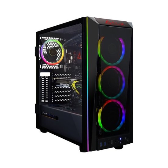 CLX – SET Gaming Desktop – AMD Ryzen 9 3900X – 32GB Memory – NVIDIA GeForce RTX 2080 Ti – 4TB Hard Drive + 960GB SSD – Black/RGB