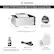 Alt View 17. Epson - EcoTank ET-M1170 Wireless Monochrome SuperTank Printer - White.